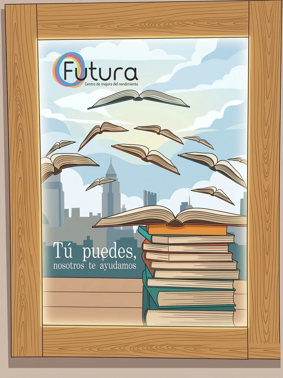 Póster representativo Tú Puedes Nosotros Te Ayudamos
